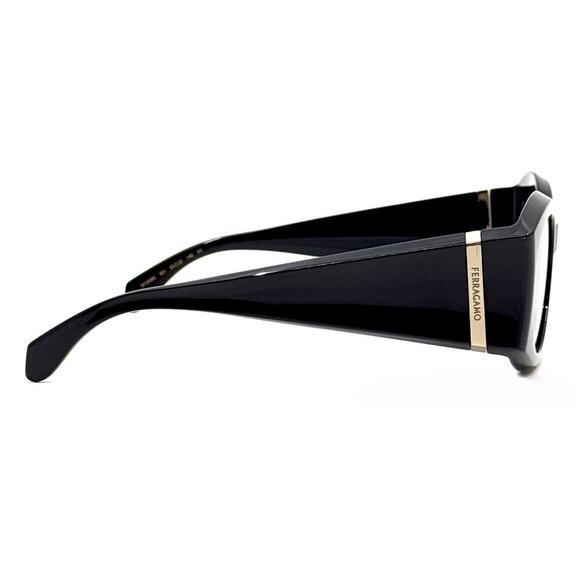 NEW!!! SALVATORE FERRAGAMO Sunglasses SF2008S 001 Authentic - Picture 3 of 11